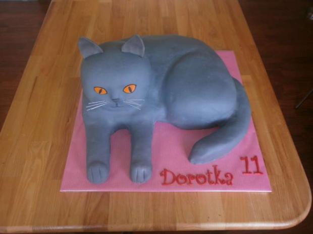 kocúrik, torta, Torty so zvieratkami, lesajka, 1
