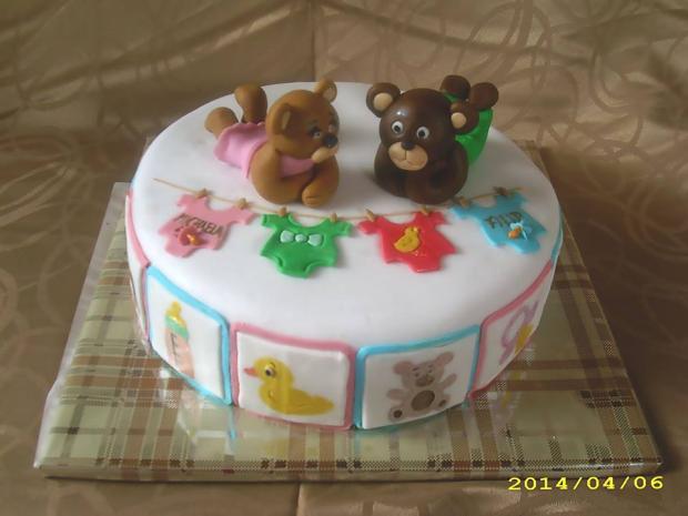 pre dvojičky, torta, Ostané torty pre deti, severinka, 1