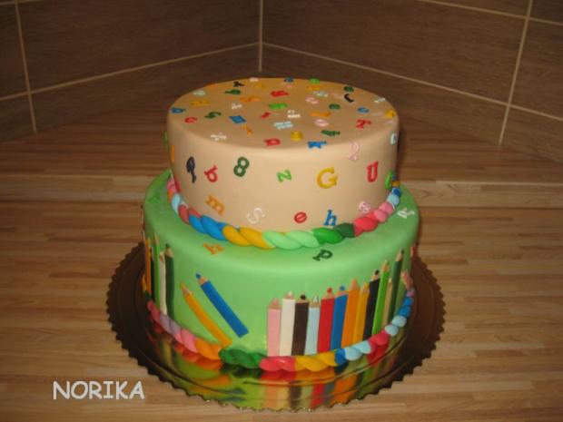 Farebne, torta, Narodeninové torty, norika, 1