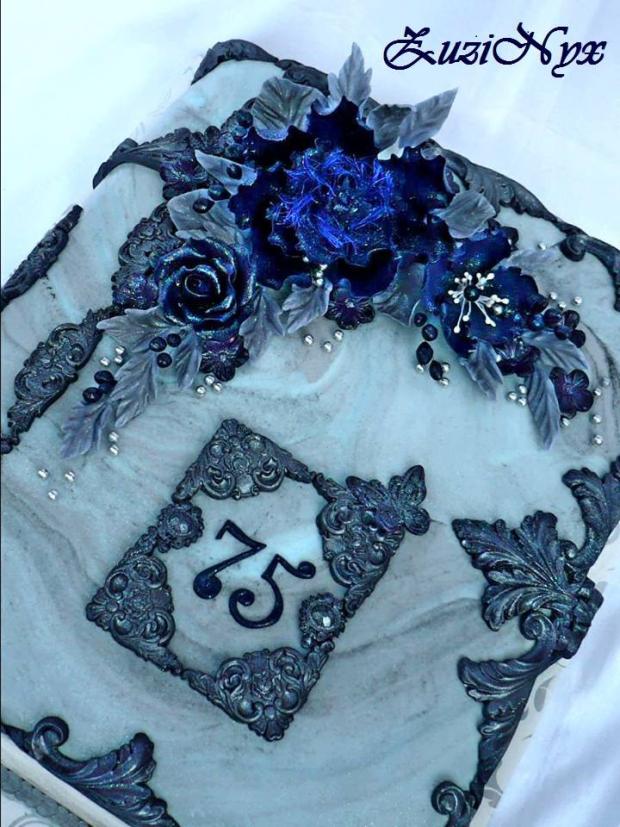 Detail kniha, torta, Narodeninové torty, ZuziNyx, 1