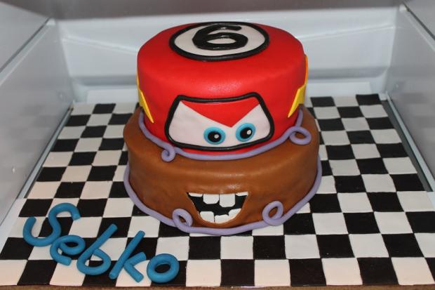 Z rozprávky Autá, torta, Rozprávkové torty, Drozdica, 1