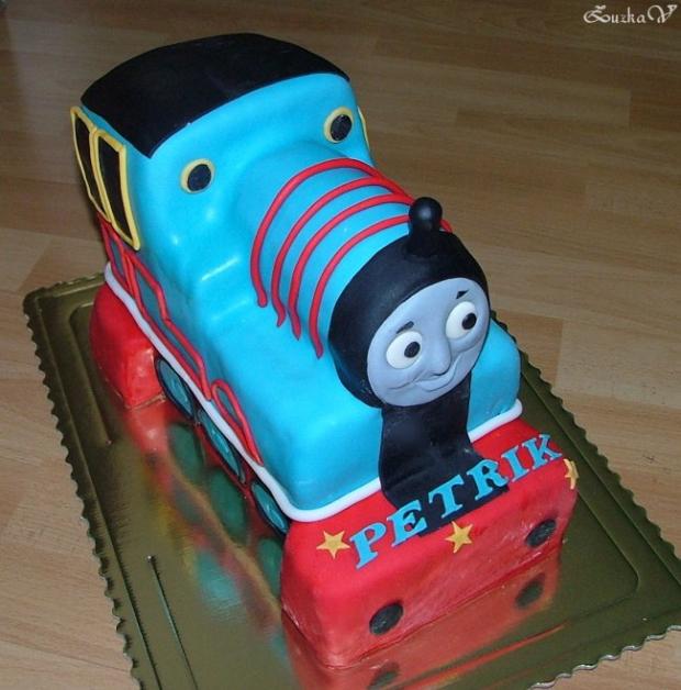 Thomas, torta, Torty autíčka, vláčiky Thomas, torta, Torty autíčka, vláčiky, ZuzkaV, 1