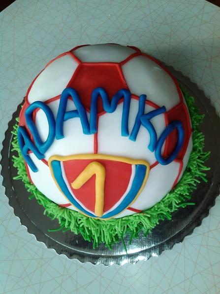 Futbalová lopta Arsenal, torta, Ostané torty pre deti, jarmila75, 1