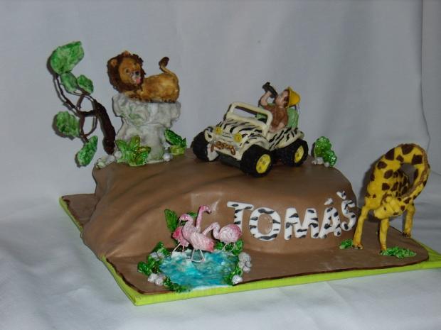 SAFARI pre Tomáška, torta, Ostané torty pre deti SAFARI pre Tomáška, torta, Ostané torty pre deti, mariaJ, 1