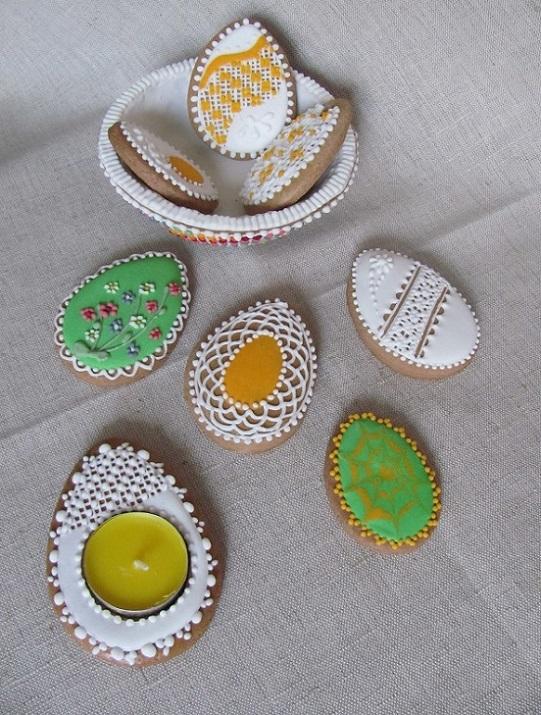 Veľkonočné vajíčka v miske, torta, Zákusky, Tatjana Dobrovičová, 1
