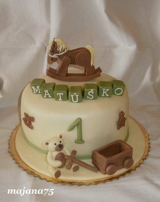 s drevenými hračkami, torta, Ostané torty pre deti, majana75, 1
