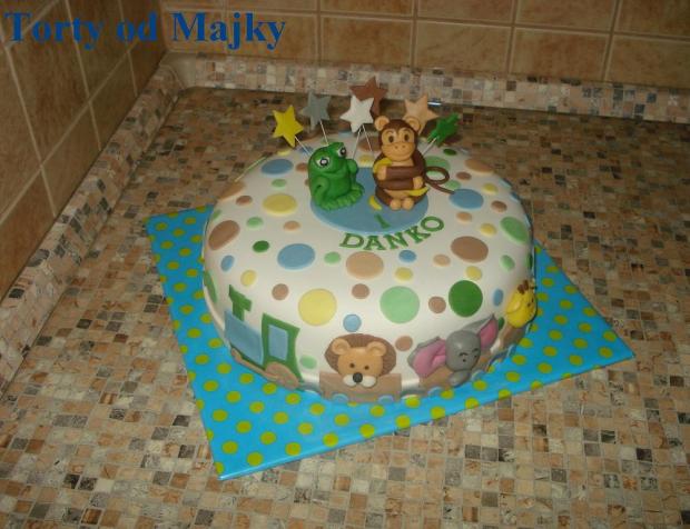 Zvieratková II, torta, Torty so zvieratkami Zvieratková II, torta, Torty so zvieratkami, drobecek, 1