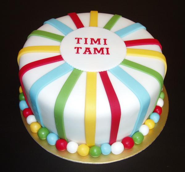 Farebná, torta, Narodeninové torty, zabinka, 1