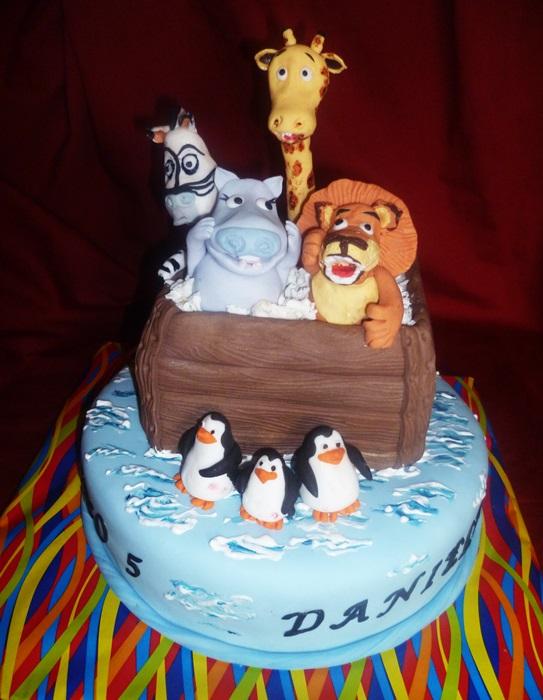 Madagaskar, torta, Rozprávkové torty, Anca.B, 1