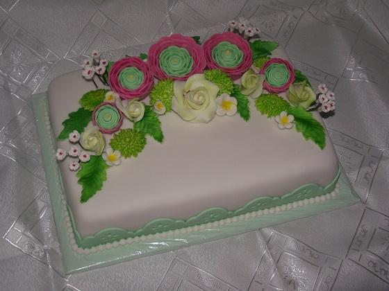 Kvetiny na narodeniny, torta, Narodeninové torty Kvetiny na narodeniny, torta, Narodeninové torty, leti, 1