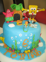 spongebob, torta, Torty so zvieratkami spongebob, torta, Torty so zvieratkami, matulka 2, 1