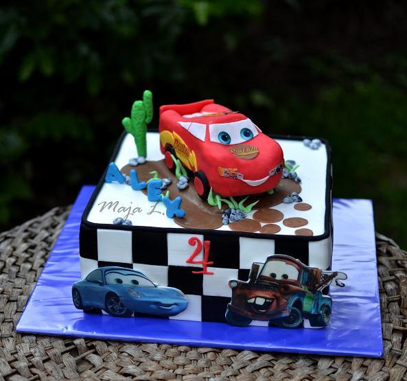 mcqueen, torta, Torty autíčka, vláčiky mcqueen, torta, Torty autíčka, vláčiky, mayaL30, 1