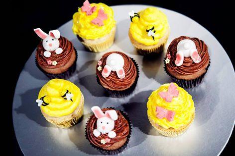jarné cupcakes, torta, Zákusky, sweetlubi, 1