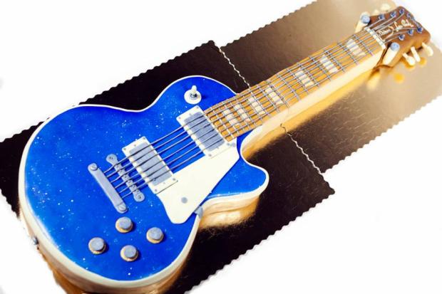 90cm gitara, torta, Narodeninové torty 90cm gitara, torta, Narodeninové torty, sweetlubi, 1