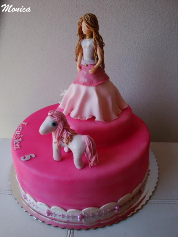 Princeznička a Ponny, torta, Rozprávkové torty Princeznička a Ponny, torta, Rozprávkové torty, Monica, 1