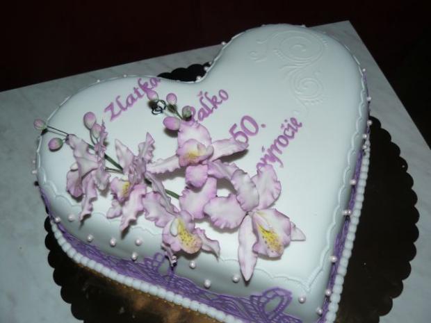 na 50.- výročie svadby, torta, Narodeninové torty na 50.- výročie svadby, torta, Narodeninové torty, surgelova, 1