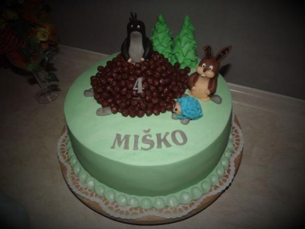 Miškovi k 4 rokom, torta, Torty so zvieratkami Miškovi k 4 rokom, torta, Torty so zvieratkami, Stanulienka, 1