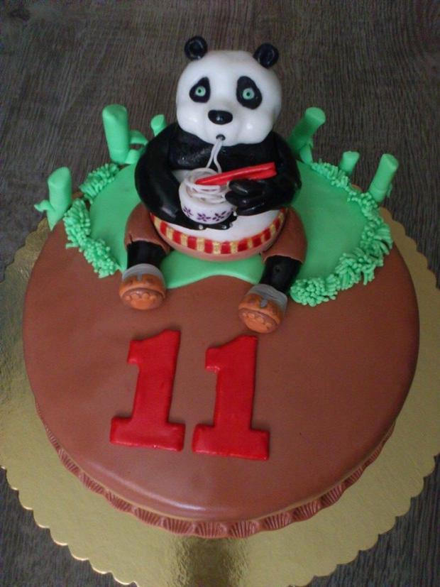 Panda, torta, Narodeninové torty, eevee, 1