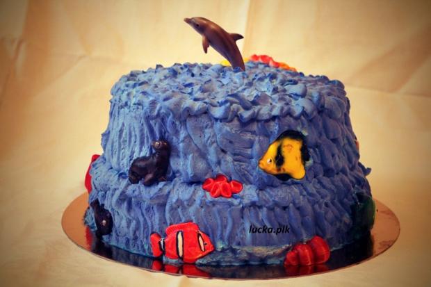 morská, torta, Torty so zvieratkami morská, torta, Torty so zvieratkami, lucka.plk, 1