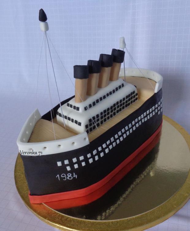 Titanic, torta, Narodeninové torty, Veronka 71, 1