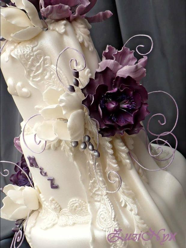 Svadobná detail, torta, Svadobné torty, ZuziNyx, 1