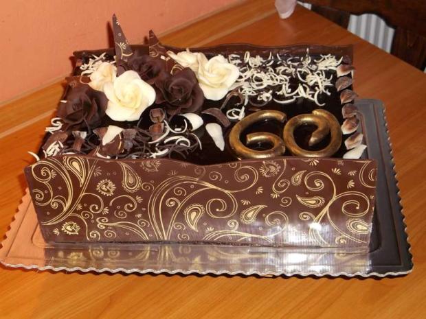 čokoládová na 60, torta, Čokoládové torty, Macka, 1
