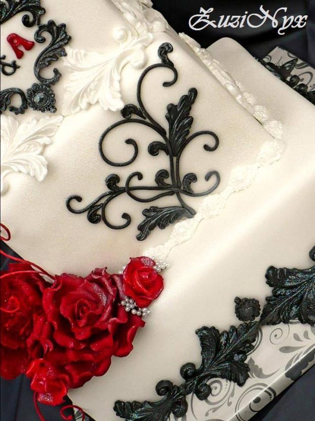 Detail svadobná, torta, Svadobné torty, ZuziNyx, 1