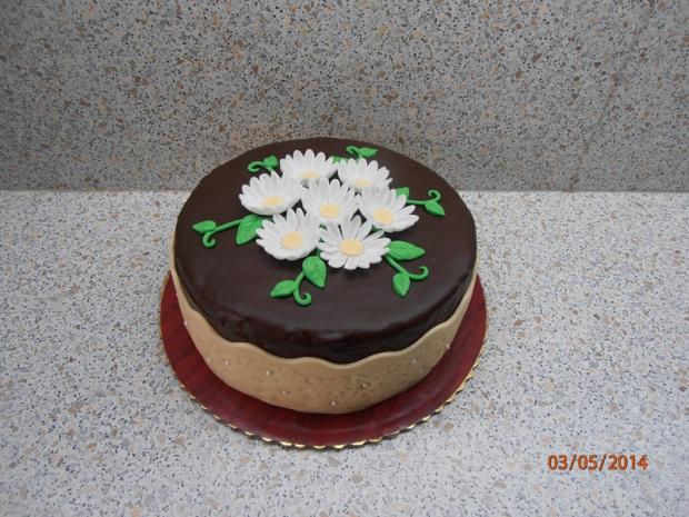 čokoládová s margarétkami, torta, Čokoládové torty čokoládová s margarétkami, torta, Čokoládové torty, nmiriam, 1