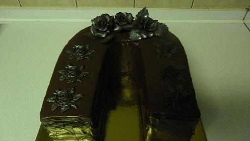 čokoládová podkova, torta, Čokoládové torty, Ivka29, 1