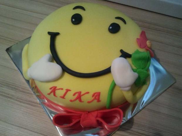 Smajlik, torta, Narodeninové torty, adriana.d, 1