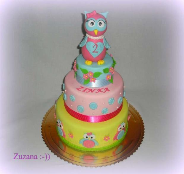 sovičková , torta, Torty so zvieratkami sovičková , torta, Torty so zvieratkami, bobka Zuzana, 1