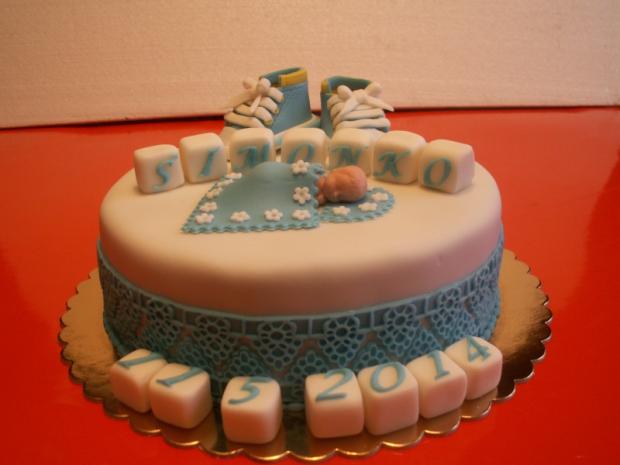 Krstinová, torta, Torty na krstiny, alapk, 1