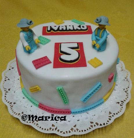 Lego , torta, Rozprávkové torty Lego , torta, Rozprávkové torty, Marica1972, 1