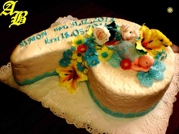 krstiny, torta, Torty na krstiny, ankab, 1