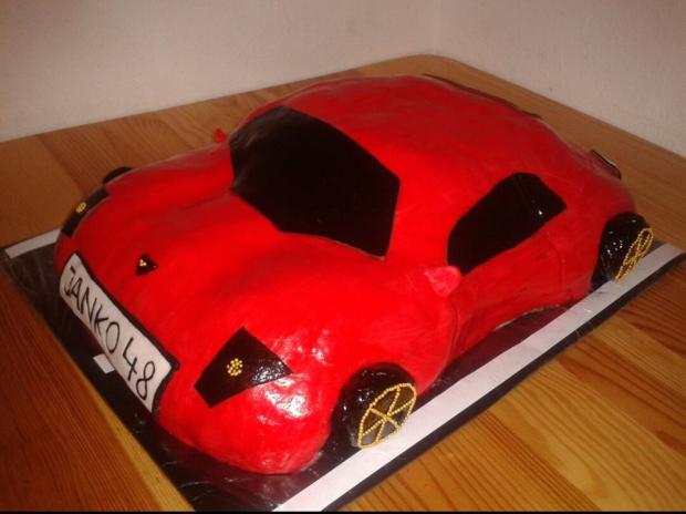 Auto, torta, Torty autíčka, vláčiky, Simona444, 1