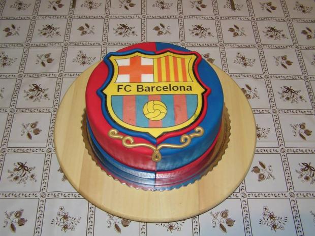FC Barcelona, torta, Športové torty, -TORTICKA-, 1