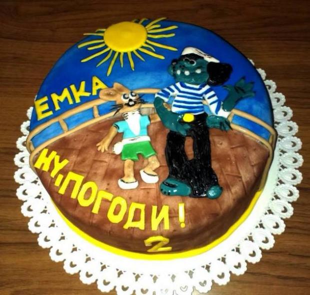 No pockaj , torta, Rozprávkové torty, Micik, 1