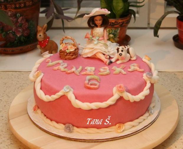 Barbie, torta, Torty pre dievčatá, grasie, 1