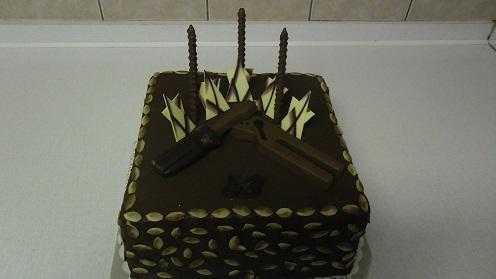 čokoládovo-čokoládová, torta, Čokoládové torty, Ivka29, 1