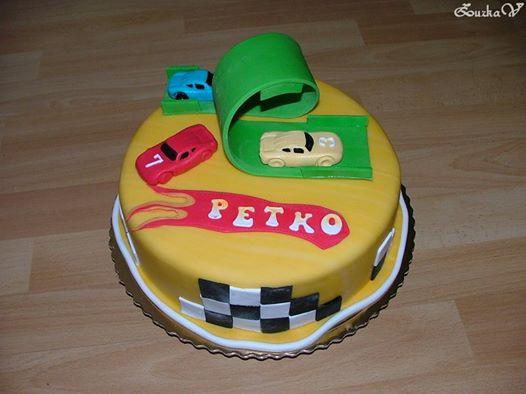 Autíčka, torta, Torty autíčka, vláčiky, ZuzkaV, 1