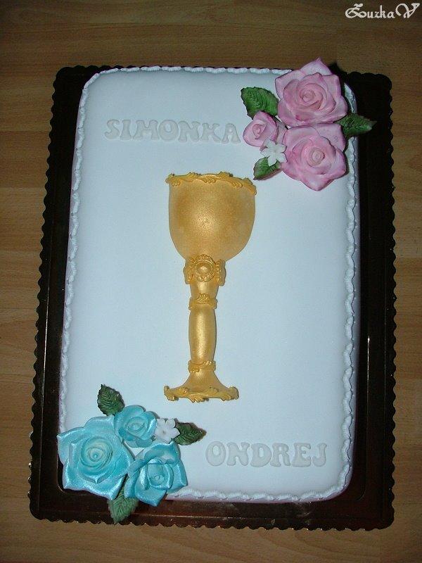 Na konfirmáciu, torta, Torty na cirkevné sviatky Na konfirmáciu, torta, Torty na cirkevné sviatky, ZuzkaV, 1