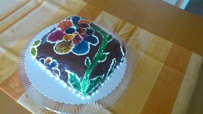 cokoladova malovana, torta, Čokoládové torty, juliag, 1