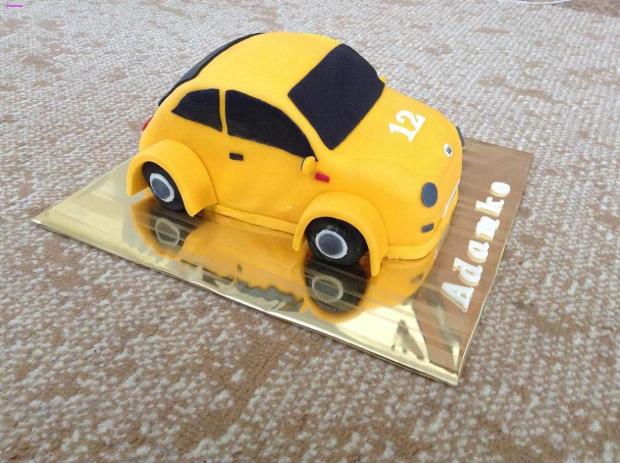 new beetle, torta, Torty autíčka, vláčiky new beetle, torta, Torty autíčka, vláčiky, Simisimoa, 1