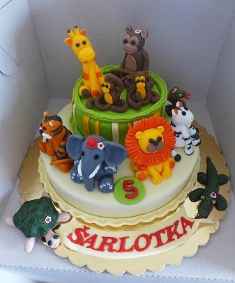 ZOO pro Šarlotku, torta, Torty so zvieratkami ZOO pro Šarlotku, torta, Torty so zvieratkami, akleda, 1