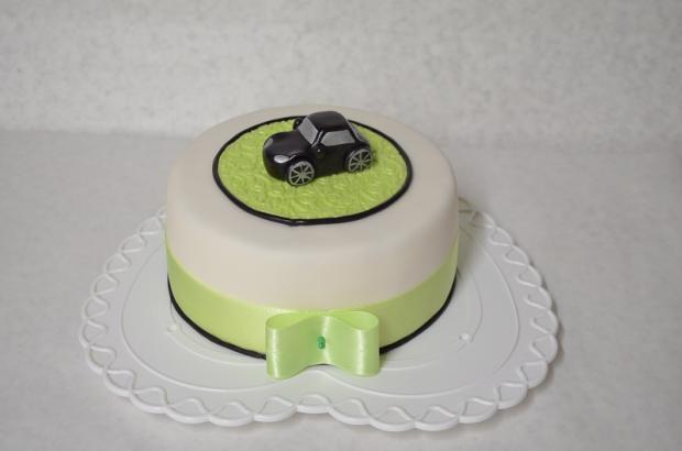 s autíčkom k 18, torta, Narodeninové torty s autíčkom k 18, torta, Narodeninové torty, Denisa8, 1
