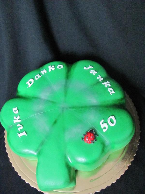 3-násobná 50-tka, torta, Narodeninové torty, Tatjana Dobrovičová, 1