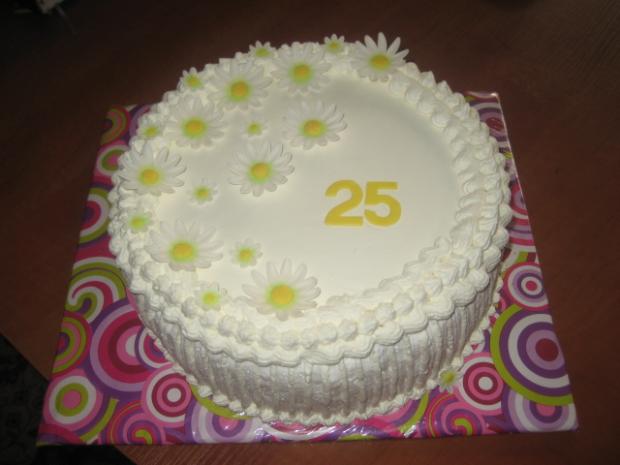 133.Margarétková nepoťahovaná, torta, Narodeninové torty, bobrík, 1