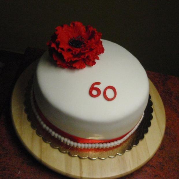 Na 60tku..., torta, Narodeninové torty, sonka71x, 1