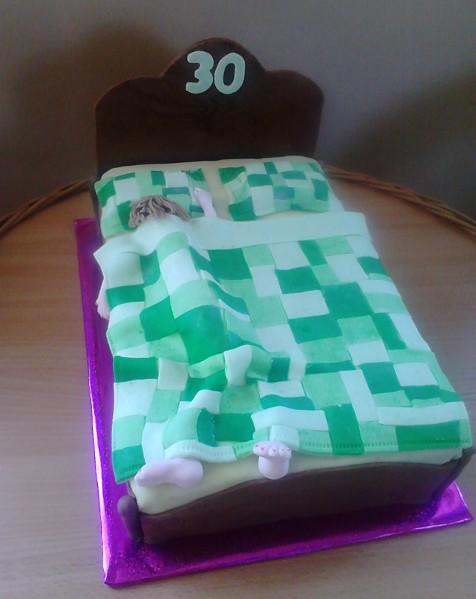 postel, torta, Narodeninové torty, krihanka, 1