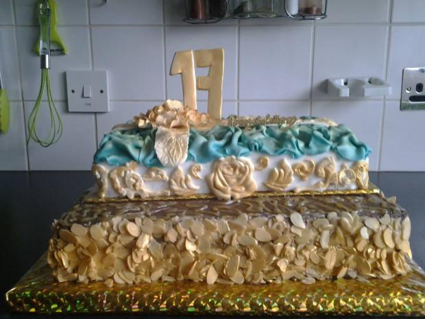 pre dceru k 17.narodeninam, torta, Narodeninové torty, zofia1976, 1